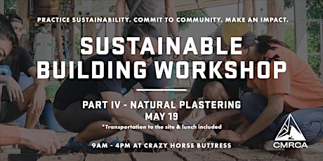 Sustainable Building Workshop Part IV - Natural Plastering primary image