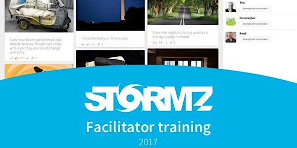 STORMZ Certified Facilitator Training - Oktober 2018 (in Deutsch)