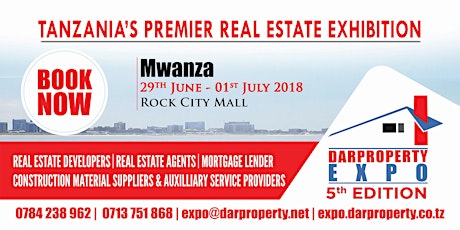 DARPROPERTY EXPO  MWANZA 2018 primary image