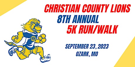 Christian County Lions Club 5K Fun Run/Walk for Sight 9/23/2023