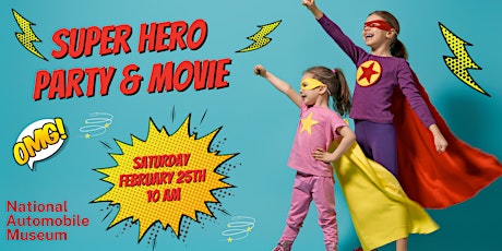 Super Hero Party and Movie primary image