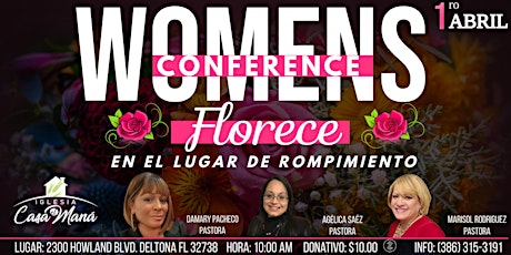 Womens Conference FLORECE "En el lugar de rompimiento"