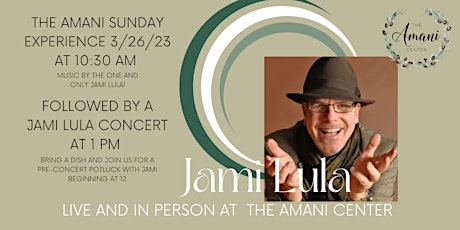 Jami Lula Concert at The Amani Center