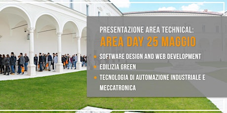 Immagine principale di Area Day Technical 2 , 25 Maggio  - Fondazione JAC 