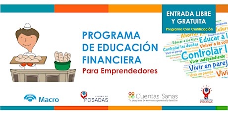 Imagen principal de Programa de Educación Financiera para Emprendedores