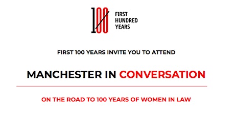 First 100 Years Manchester In Conversation 