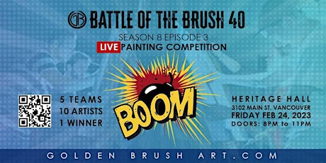 Battle of the Brush 40: "Boom!" primary image