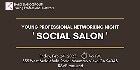 Young Professional Networking Night: Social Salon primary image