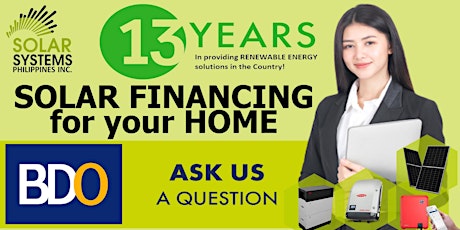Solar Financing for your Home