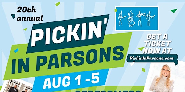 2023 Pickin' in Parsons Bluegrass Festival