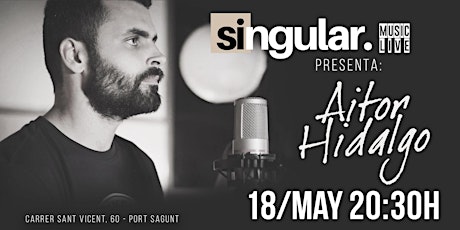 Imagen principal de En directo: Mini concierto de AITOR HIDALGO en Singular