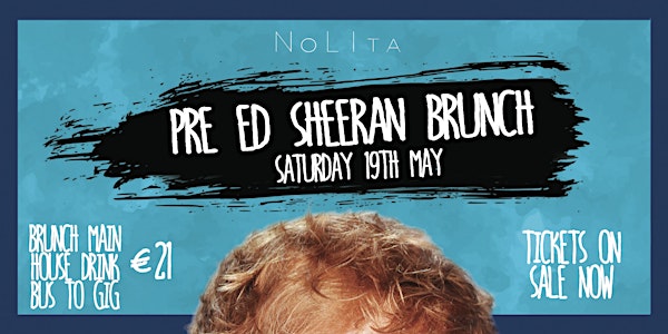 Ed Sheeran Pre-Party Brunch
