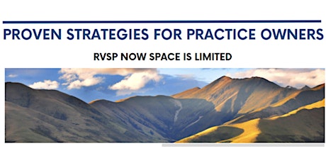 PROVEN STRATEGIES FOR PRACTICE OWNERS