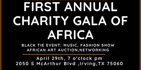 First Annual Charity Gala of Africa