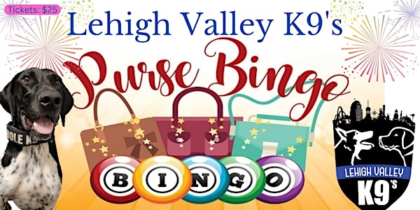 Lehigh Valley K9's Designer Purse Bingo