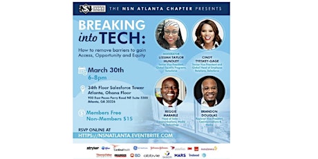 Breaking into Tech: Remove Barriers to Gain Access, Opportunity & Equity primary image