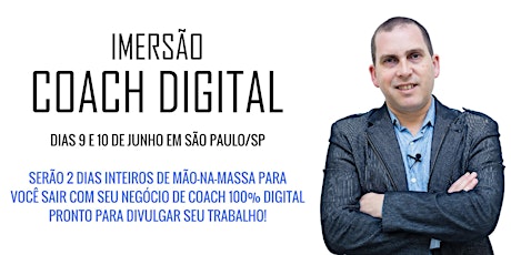 Imagem principal do evento Imersão Coach Digital em São Paulo/SP