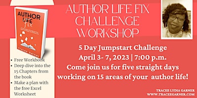 Author Life Fix 5 Day Jumpstart Challenge