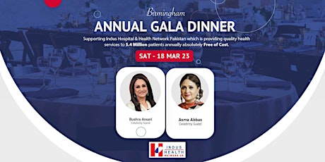 Birmingham Annual Gala Dinner primary image