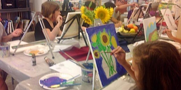 Drawing and Painting Camp: June 3-6, 9am-noon,  Ages 8-10