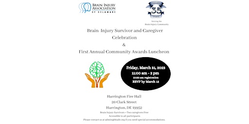 Brain Injury Survivor and Caregiver First Annual Community Awards Luncheon