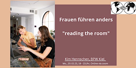 Hauptbild für Frauen führen anders - "reading the room"