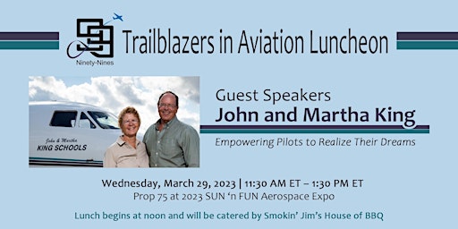 2023 99s Trailblazers of Aviation Luncheon