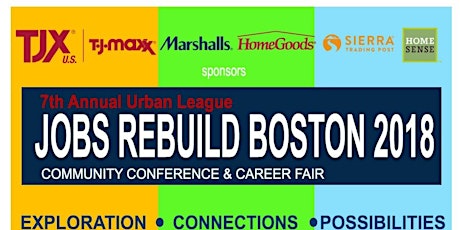 Primaire afbeelding van 7th Annual Jobs Rebuild Boston Community Conference & Career Fair