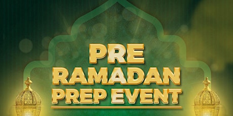Pre-Ramadan Prep Event primary image