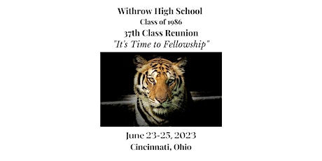 Withrow High School Class of 1986 - 37th Class Reunion