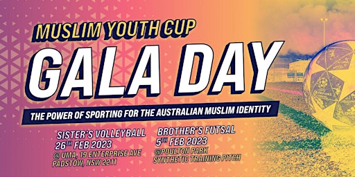 Imagen principal de Muslim Youth — Gala Tournament Day (TEST)