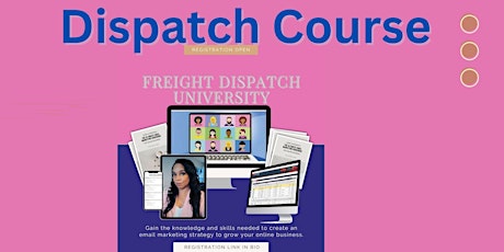 Freight Trucking Dispatch Course