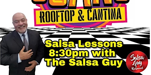 Free Lessons on Friday. Learn Salsa & Bachata @ Juan’s Rooftop & Cantina