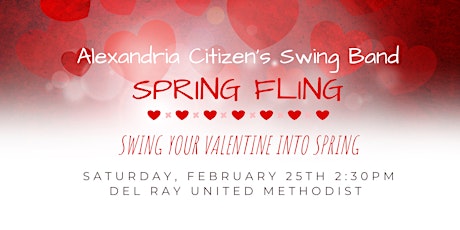 Hauptbild für Alexandria Citizen's Swing Band Spring Fling