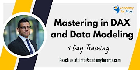 Mastering in DAX and Data Modeling 1 Day Training in Raleigh, NC