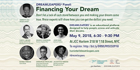 DREAMLEAPERS PANEL: FINANCING YOUR DREAM primary image