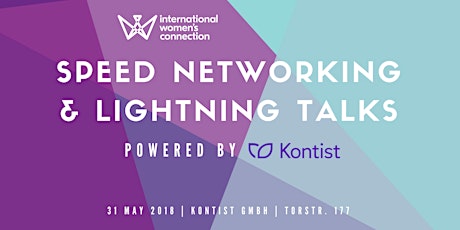 Hauptbild für International Women's Connection - Networking and Lightning Talks