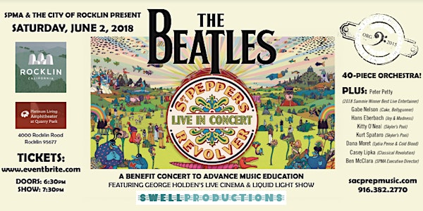 The Beatles Sgt Peppers Lonely Hearts Club Band & Revolver, Live in Concert