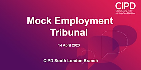 Imagem principal do evento Mock Employment Tribunal