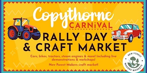 Copythorne ( New Forest) Rally and Craft Market primary image