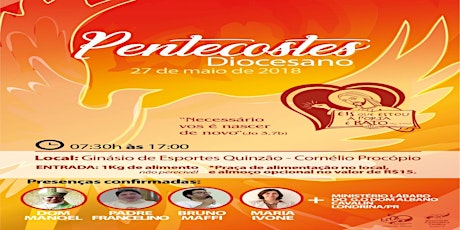 Imagem principal do evento PENTECOSTES DIOCESANO
