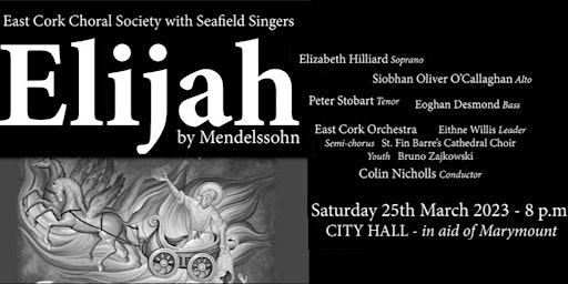 Elijah by Mendelssohn in Cork City Hall