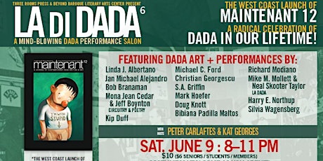 The 6th Annual LaDiDada--Dada Performance Salon primary image