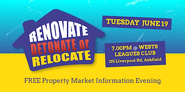 Renovate, Detonate or Relocate