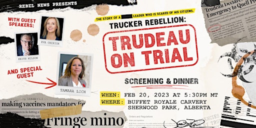 DINNER AND MOVIE | Trucker Rebellion: Trudeau on Trial  primärbild