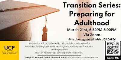 Transition Series: Preparing for Adulthood