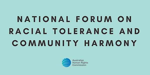 National Forum on Racial Tolerance and Community Harmony