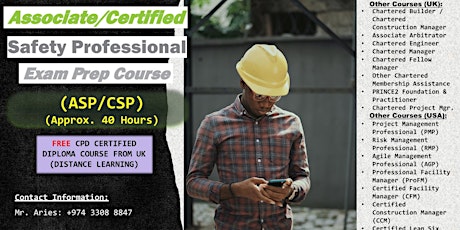 Associate/Certified Safety Professional® (ASP/CSP) Exam Prep Course