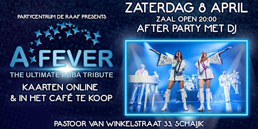 A-Fever - ABBA Tribute in Partycentrum de Raaf