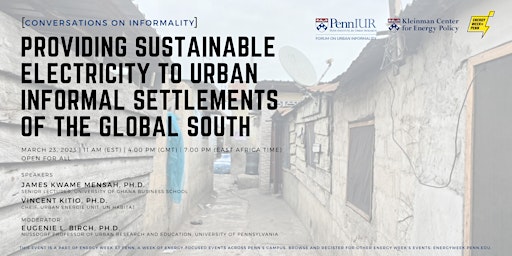 [Conversations] Sustainable electricity in informal settlements